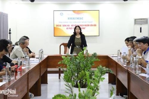 Khai mạc trại sáng tác Đồng Nai - nơi hội tụ mạch nguồn văn hóa và phát triển bền vững