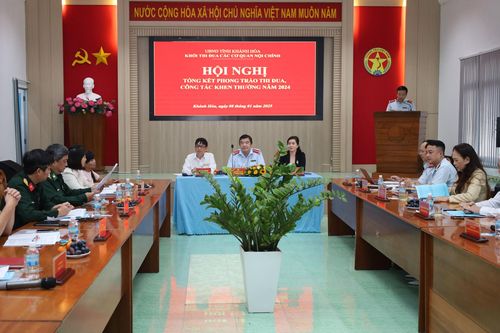 Khối thi đua các cơ quan Nội chính: Tổng kết phong trào thi đua, công tác khen thưởng năm 2024