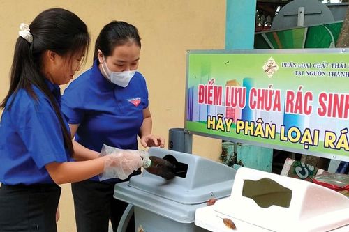 Hình thành thói quen phân loại rác tại nguồn
