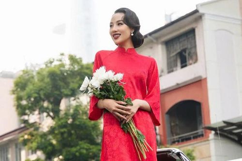 'Gói ghém' giá trị văn hóa trong tà áo dài ngày Tết