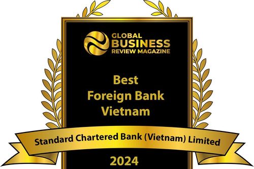 Standard Chartered Việt Nam: Ngân hàng nước ngoài tốt nhất và Ngân hàng số tốt nhất năm 2024