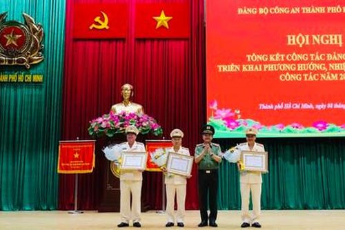 Đảng bộ Công an TPHCM tổng kết công tác Đảng năm 2024, triển khai nhiệm vụ trọng tâm năm 2025