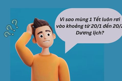 Vì sao mùng 1 Tết luôn rơi vào khoảng từ 20/1 đến 20/2 Dương lịch?