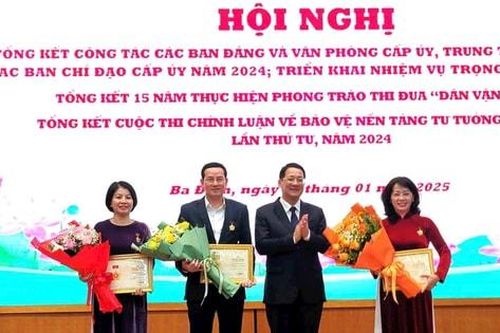 Quận Ba Đình xây dựng 4.169 mô hình 'Dân vận khéo'