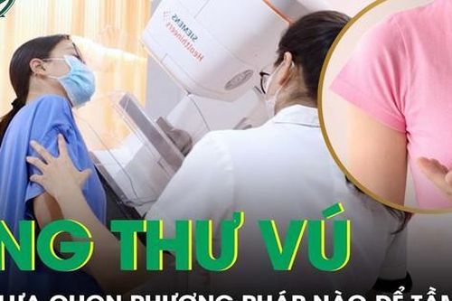 Các phương pháp tầm soát ung thư vú phù hợp với từng đối tượng