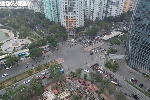 Hiện trạng nút giao Hoàng Minh Giám - Nguyễn Tuân vừa được đề xuất xây cầu vượt