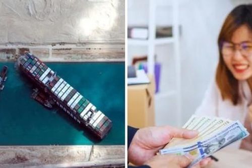 Công ty Evergreen có tàu từng mắc kẹt lại thưởng Tết khủng, khó ai vượt được