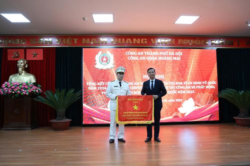Công an quận Hoàng Mai: Vượt khó, nỗ lực thực hiện các nhiệm vụ trọng tâm, đột phá năm 2025