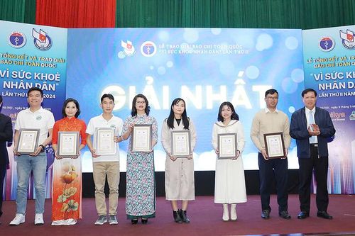 Báo Kinh tế & Đô thị đoạt Giải Báo chí 'Vì sức khỏe Nhân dân'