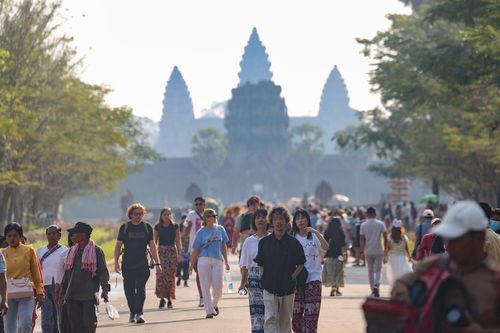 Campuchia đón 6,7 triệu khách du lịch quốc tế vào năm 2024
