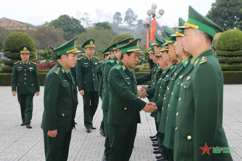 Đảng ủy, Bộ tư lệnh Bộ đội Biên phòng thăm, chúc Tết Bộ đội Biên phòng tỉnh Lai Châu