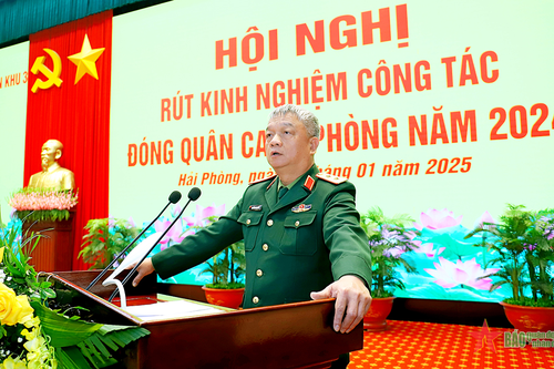 Quân khu 3 rút kinh nghiệm công tác đóng quân canh phòng năm 2024