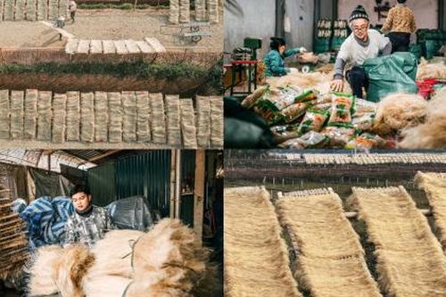 Miến dong làng So nhộn nhịp vụ Tết