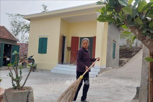 Niềm vui trong những ngôi nhà mới đón Tết sau siêu bão Yagi