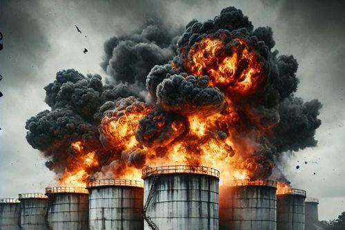 Ukraine tấn công kho dầu chiến lược, lửa bùng lên dữ dội