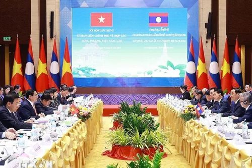 Kỳ họp 47 Ủy ban liên chính phủ hợp tác Việt - Lào: Kim ngạch thương mại tăng gần 34% năm 2024