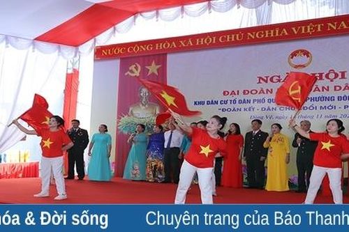 Khu dân cư chan hòa và thân thiện