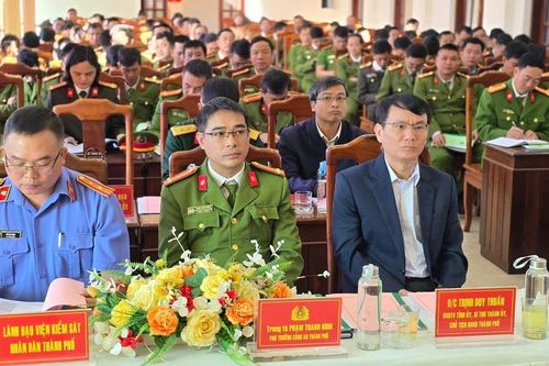 Công an TP. Pleiku tổng kết công tác công an năm 2024