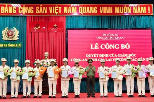 Phòng Tổ chức cán bộ Công an tỉnh Gia Lai dẫn đầu phong trào thi đua 'Vì an ninh Tổ quốc'