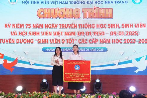 Kỷ niệm 75 năm Ngày truyền thống học sinh, sinh viên và Hội Sinh viên Việt Nam (9-1-1950 - 9-1-2025): Hội Sinh viên Trường Đại học Nha Trang: Đi đầu trong các phong trào