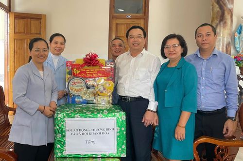 Thăm, tặng quà Tết 20 cơ sở bảo trợ xã hội công lập ngoài công lập