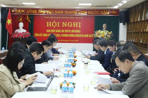 Hiệp hội Doanh nghiệp tỉnh phấn đấu năm 2025 kết nạp từ 130 doanh nghiệp hội viên trở lên