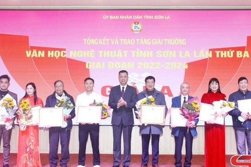 83 tác phẩm đoạt Giải thưởng văn học nghệ thuật tỉnh Sơn La lần thứ ba