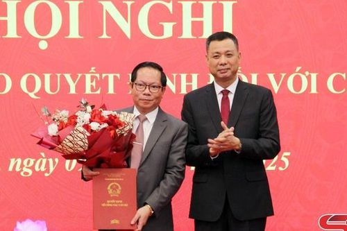 Hội nghị công bố quyết định về công tác cán bộ