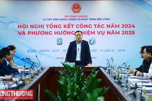 Tổng kết hoạt động năm 2024, triển khai nhiệm vụ năm 2025 công tác Tiết kiệm năng lượng, Phát triển bền vững ngành Công Thương
