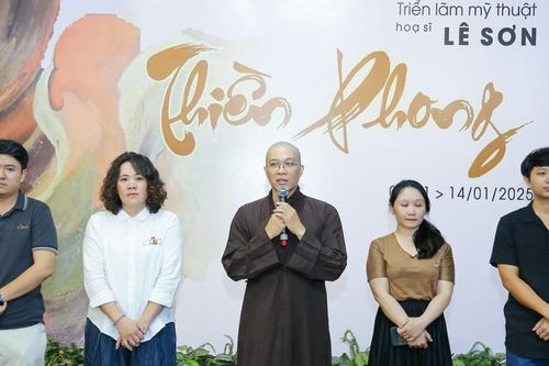 Khai mạc triển lãm mỹ thuật 'Thiền phong' tại Hội Mỹ thuật TP.HCM