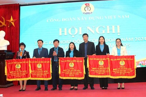 Công đoàn Xây dựng Việt Nam: Hoàn thành nhiều nhiệm vụ nổi bật trong năm 2024
