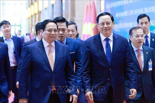 Thủ tướng Phạm Minh Chính và Thủ tướng Lào Sonexay Siphandone đồng chủ trì Kỳ họp lần thứ 47 Ủy ban liên Chính phủ Việt Nam - Lào