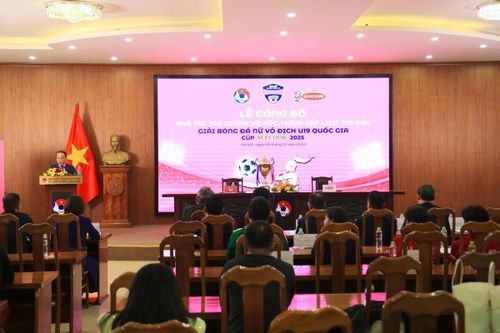 Bốc thăm giải Bóng đá nữ Vô địch U19 Quốc gia 2025