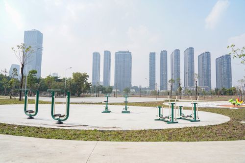 Cận cảnh công viên mới ở TP.HCM về đích ngoạn mục sau 1 tháng thi công thần tốc