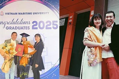 Con gái 'Táo kinh tế' Quang Thắng tốt nghiệp đại học