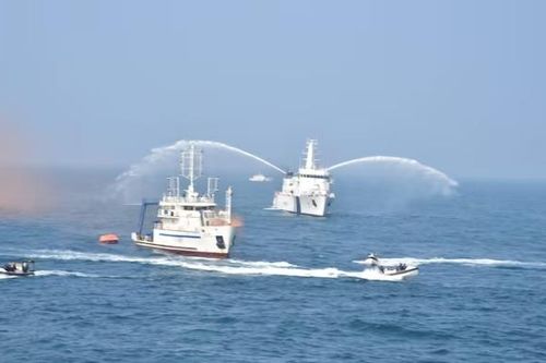 Lực lượng Bảo vệ bờ biển Nhật Bản - Ấn Độ diễn tập chung