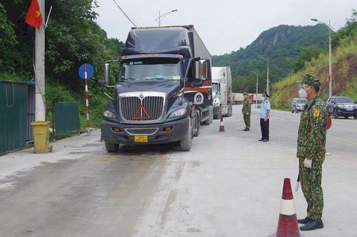 Sôi động xuất khẩu nông sản qua cửa khẩu đầu năm