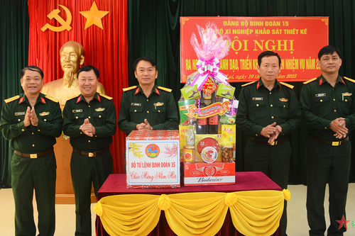 Xí nghiệp Khảo sát thiết kế (Binh đoàn 15) tổng kết công tác năm 2024