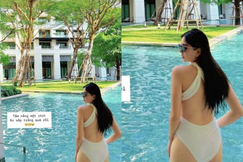 Mai Ngọc 'chơi lớn' diện đồ bơi sau khi tái hôn với doanh nhân