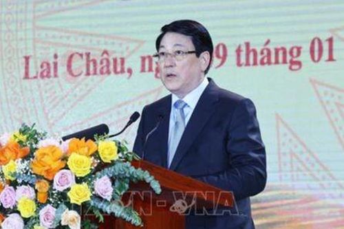 Chủ tịch nước Lương Cường dự chương trình 'Xuân Biên phòng ấm lòng dân bản'