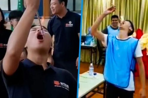 Bắt nhân viên 'nuốt lửa' để vượt qua nỗi sợ hãi, tăng cường sự tự tin
