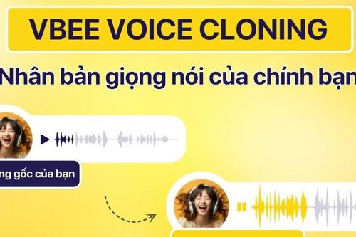 Vbee ra mắt sản phẩm nhân bản giọng nói tiếng Việt