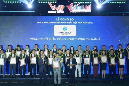 Nam Á Group vào Top 500 Doanh nghiệp tư nhân lớn nhất Việt Nam 2024