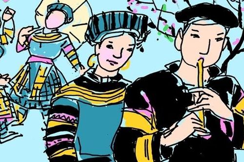 Xuân về trên Pá Mỷ