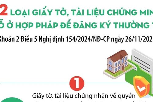 12 loại giấy tờ, tài liệu chứng minh chỗ ở hợp pháp để đăng ký thường trú