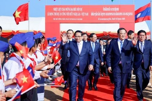 Khởi công dự án Công viên hữu nghị Lào - Việt Nam