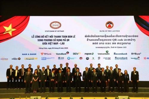 Thanh toán bán lẻ song phương Việt Nam - Lào dùng mã QR