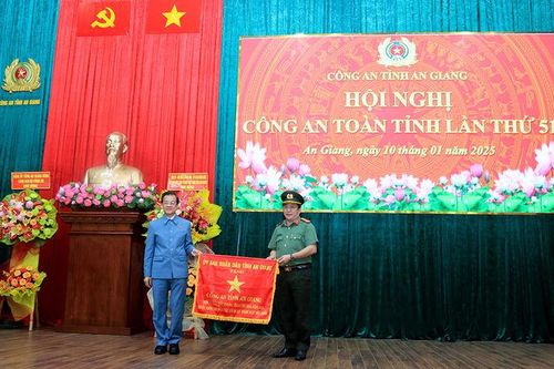 Hội nghị Công an toàn tỉnh An Giang lần thứ 51
