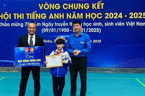 TP. Pleiku: 200 thí sinh tham gia vòng chung kết hội thi tiếng Anh