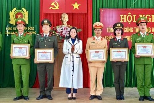 Lạc Dương tổng kết công tác công an năm 2024